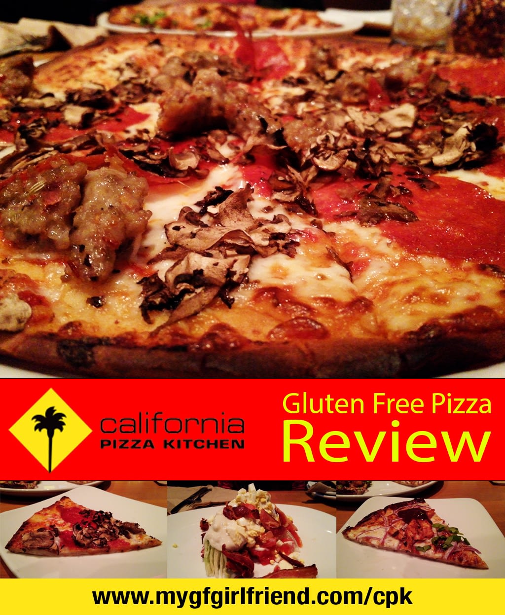 California Pizza Kitchen Gluten Free Pizza Review | My Gluten Free