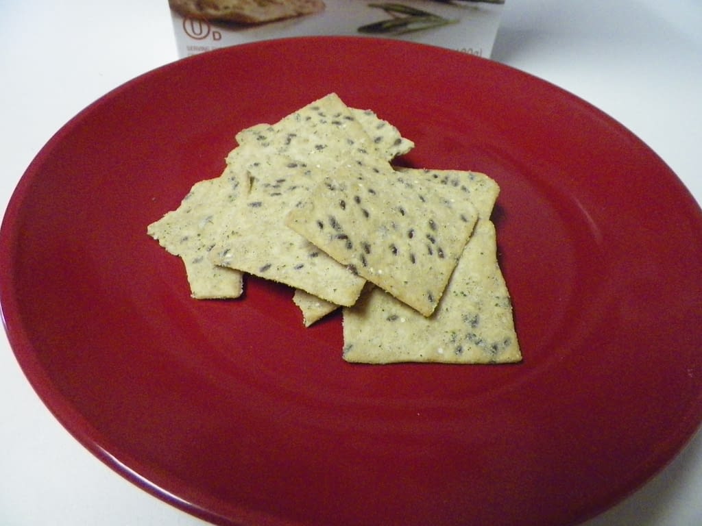 Glutino Rosemary Olive Oil Crackers Review My Gluten Free Girlfriend